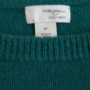 Halogen Sweaters - Halogen Cashmere Sweater 100% Green crewneck Med Halogen Sweaters - Halogen Cashmere Sweater 100% Green crewneck Med